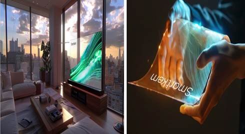 This Flexible And Transparent MicroLED Display Eliminates Mass Transfer And Laser Welding Processes – And I Can’t Wait For My Car To Have One