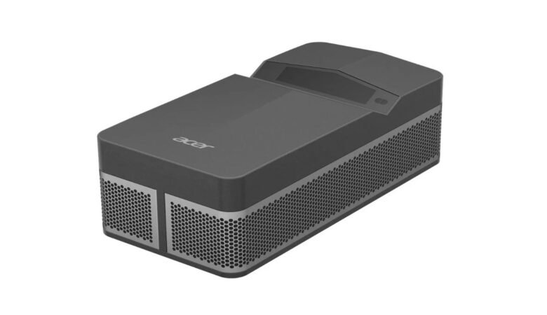 Could This Be The World’s Smallest Ultra Short Throw Projector? Lilliputian Acer Projector Weighs Only 740g And Projects 100-inch Pictures