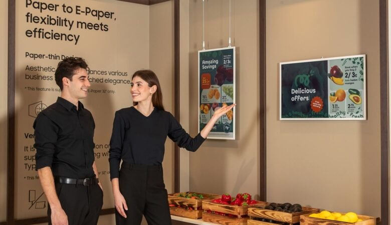 Samsung Has Shown A Massive 75-inch EPaper 5K Display – It’s The World’s Largest Ever Produced And Even Has A Battery
